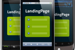 landing-page mobile