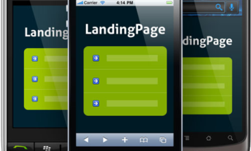 landing-page mobile