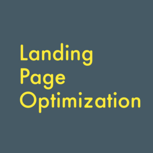 بهینه سازی صفحه فرود ( landing page )